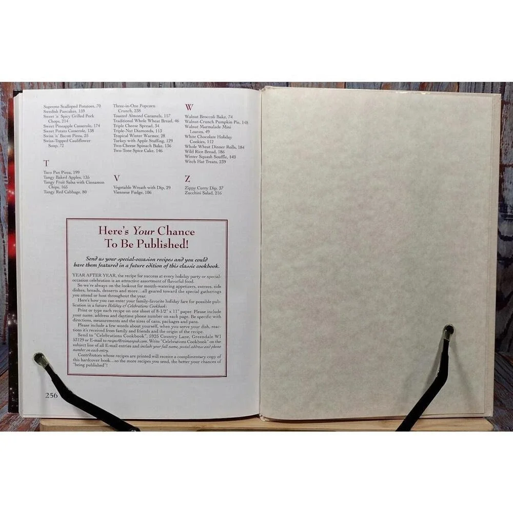 Holiday‎ & Celebration Cookbook 2001